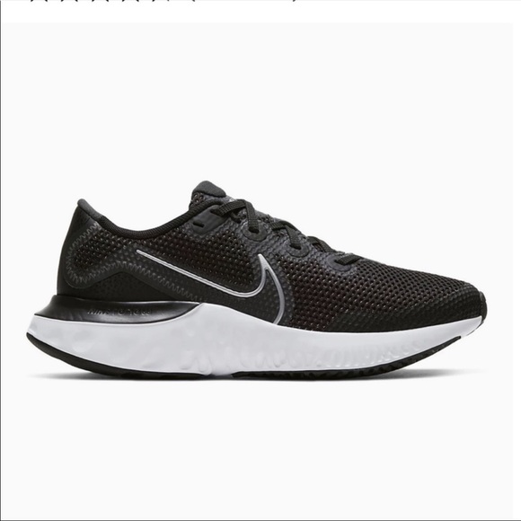 Nike | Renew Run Black White Running Sneaker 7 & 8 - Picture 4 of 11